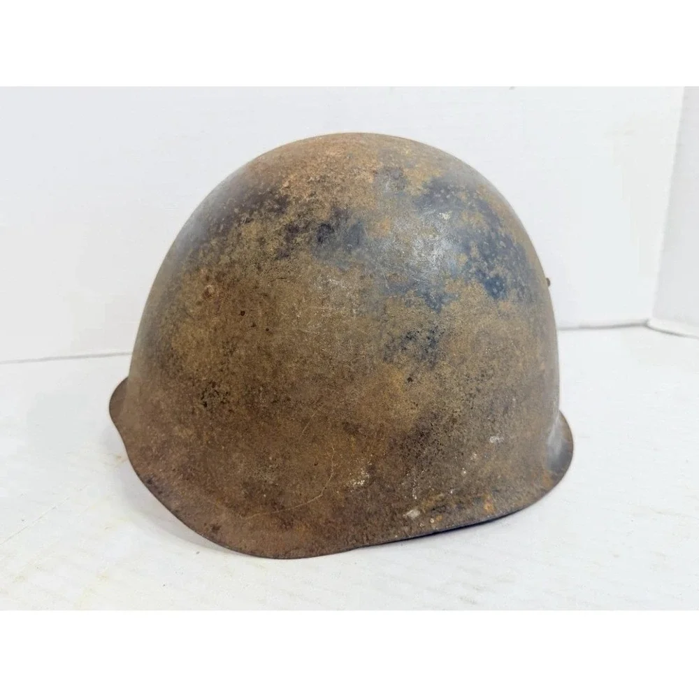 WWII Soviet SSh-39 Steel Combat Helmet Relic Original Liner Red Army RKKA